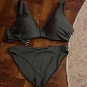 H&M Green Bikini Set